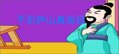 不识庐山真面目