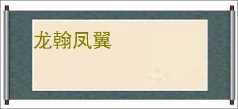 龙翰凤翼