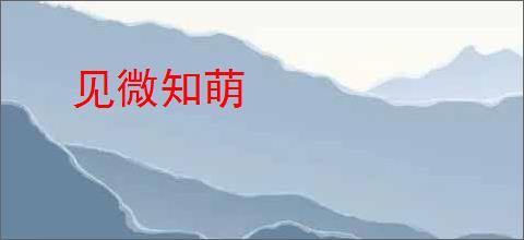 见微知萌
