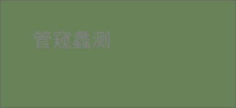 管窥蠡测