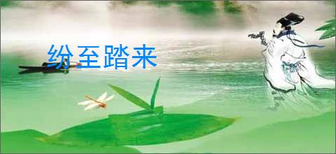 纷至踏来